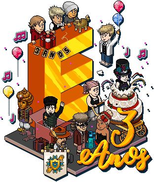 Os Embaixadores estão de aniversário Habbo