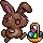 distintivi - [22/03/2024] Distintivi coniglietti, acconciature, Pasqua FRH30