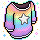 RARE Pastel Rainbow Jumper