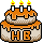 Badge de l'aventure run pour l'anniversaire des 12 ans de HabboFR.