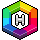 Hexágono Multicolor