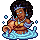 Deusa Aqua, guardiã da água