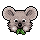 Furry Koala Face