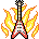 Badge guitare, Monsters of Habbo