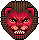 Badge Lion Rouge