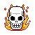 Flaming Skulls 2