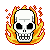 Flaming Skulls 3