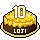 [18/11/2023] Distintivi 10 anni, muffin, nota musicale ed altri TC683