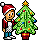 Decoración del árbol de Navidad
