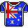 Camiseta Selección de Fútbol Australia