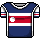 Costa Rican Football Shirt