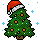 Lindo Árbol de Navidad - Santa Claus