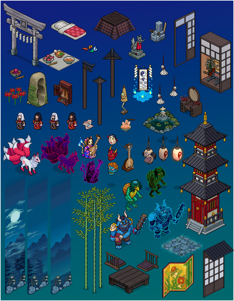 All Habboween items