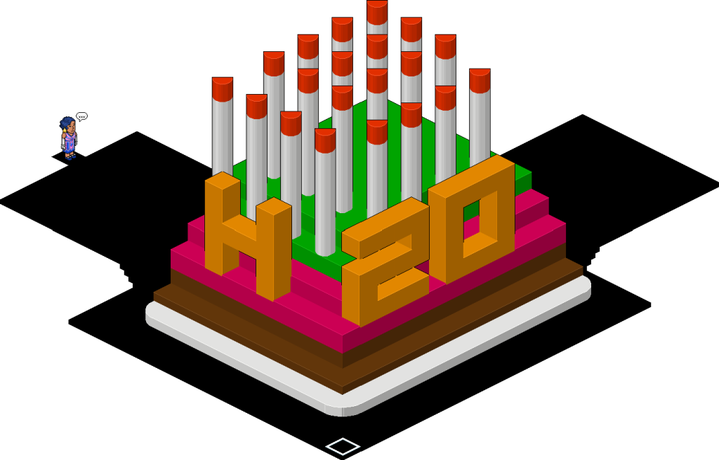 Habbo 20 kakku