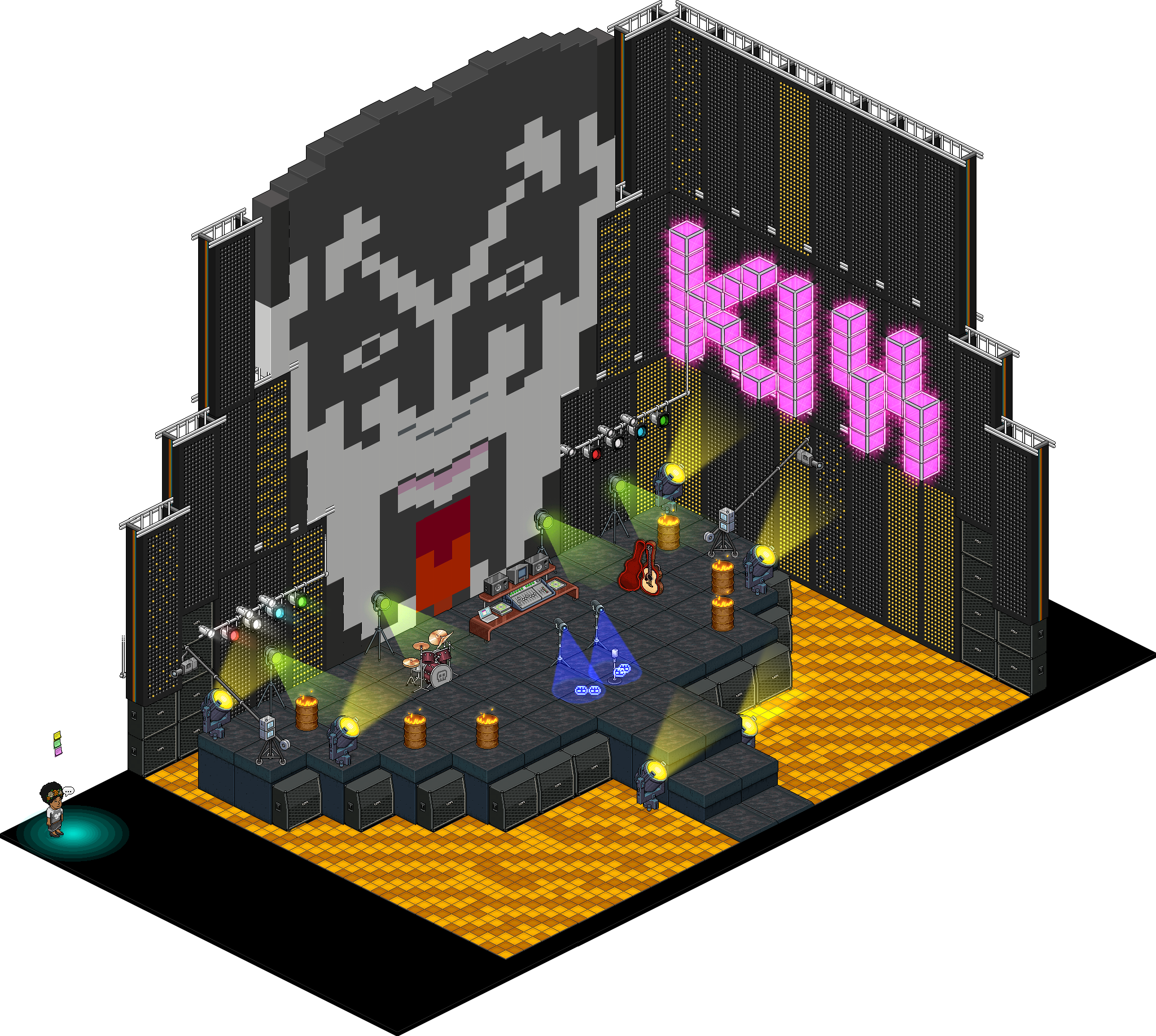 Quarto Feito pelo Habbo Elipte