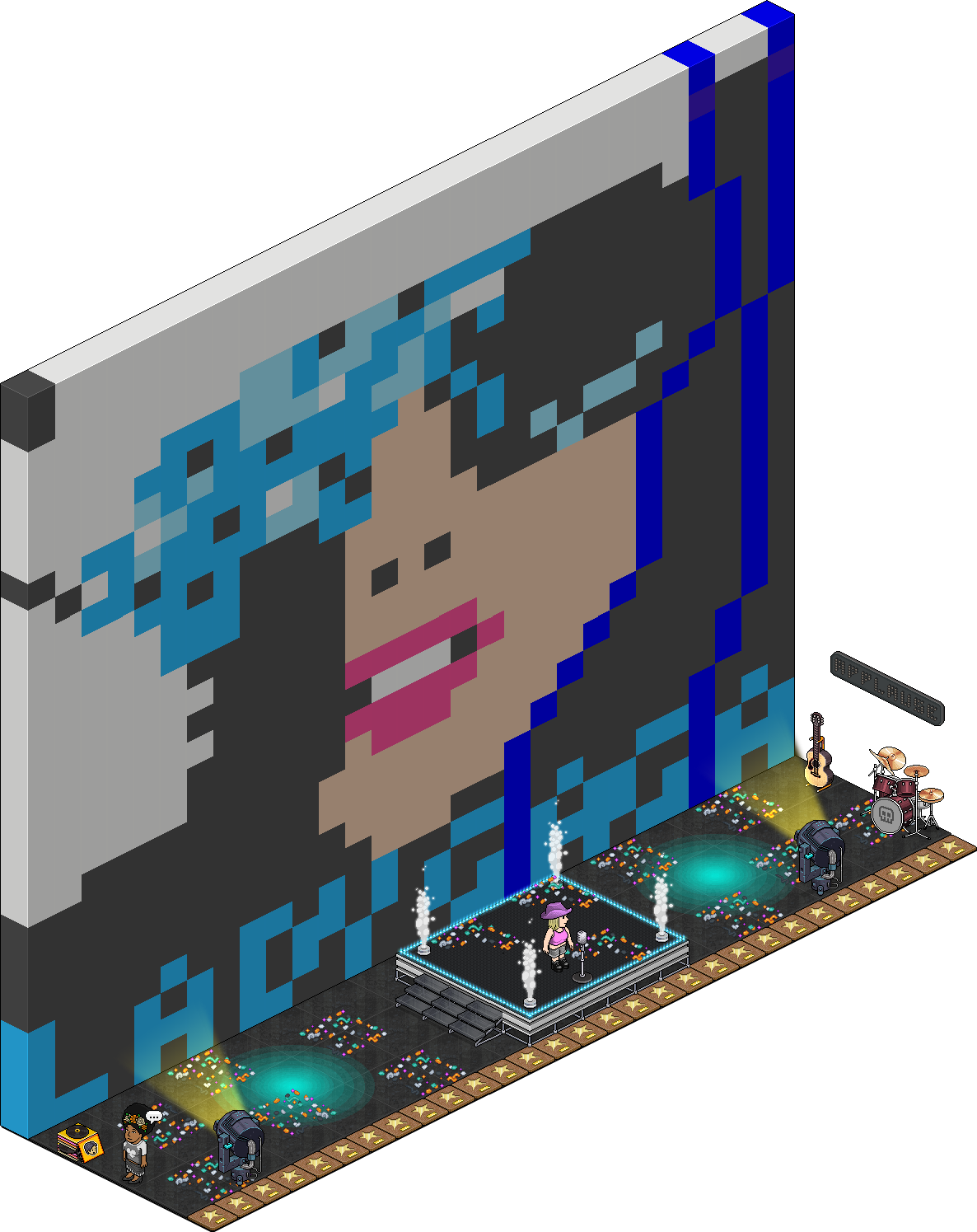 Quarto feito pelo Habbo 8:91