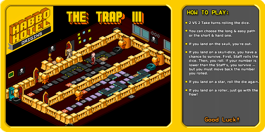 Play The Trap III with staff this week!