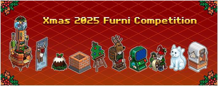 GANADORES: ¡Concurso de diseño de furni navideño!