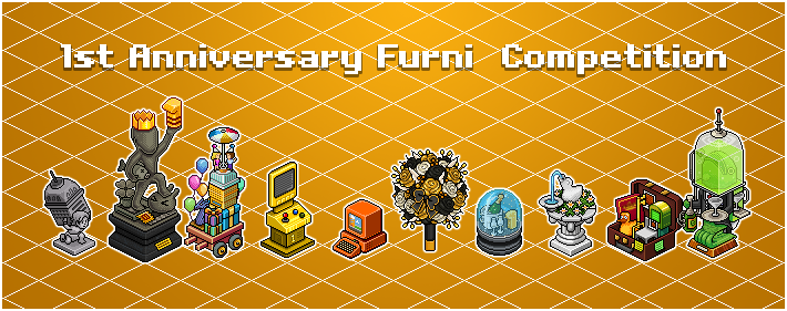 Competencia de diseño de furni del 1er aniversario: ¡GANADORES!