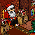 ¡Santa visita Habbo!