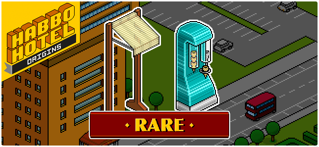 ¡Doble rare en Habbo Hotel: Origins!