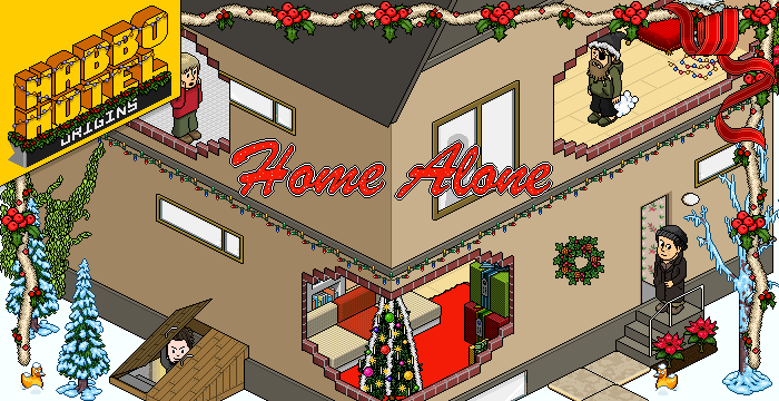 Home Alone - Habbo Hotel: Origins Edition!