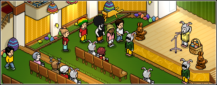 HOP TO IT – EASTER HAS ARRIVED IN HABBO HOTEL: ORIGINS