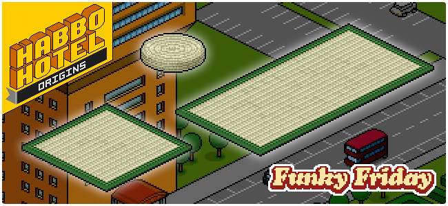 Es Funky Friday. ¡Hora del tatami!