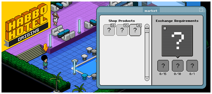 Un nuevo comerciante está recorriendo el Hotel...