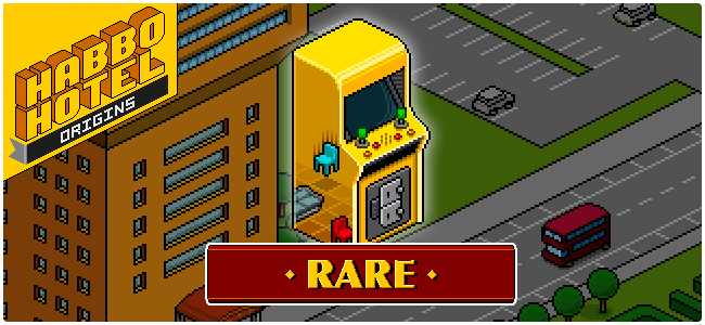 Raro añadido al Catálogo: Máquina Arcade de Falling Furni