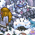 Weihnachten bei Habbo: Verzauberter Winterwald